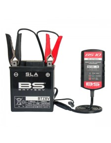 Chargeur de batterie intelligent BS BATTERY BS10 6V/12V 1A | Moto Shop 35