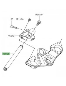 Demi-guidon Kawasaki Ninja 1000SX (2020-2024)