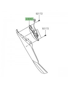 Clignotant avant à Leds Kawasaki Ninja 1000SX (2020-2024)