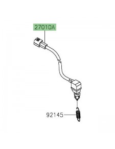 Contacteur de régulateur de vitesse Kawasaki Ninja 1000SX (2020-2022) | Réf. 270100923