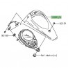 Entourage de compteur chromé Kawasaki VN900 Classic (2006-2016)