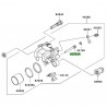 Goupille plaquettes de frein Kawasaki 920431520 | Moto Shop 35