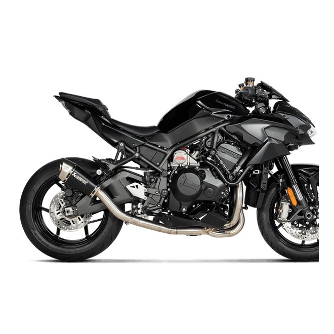 Silencieux Akrapovic Slip-On titane Kawasaki Z H2 (2020-2022) | Réf. S-K10SO29-ASZTBL