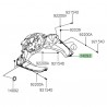 Entourage de compteur Kawasaki Ninja 1000SX (2020-2024)