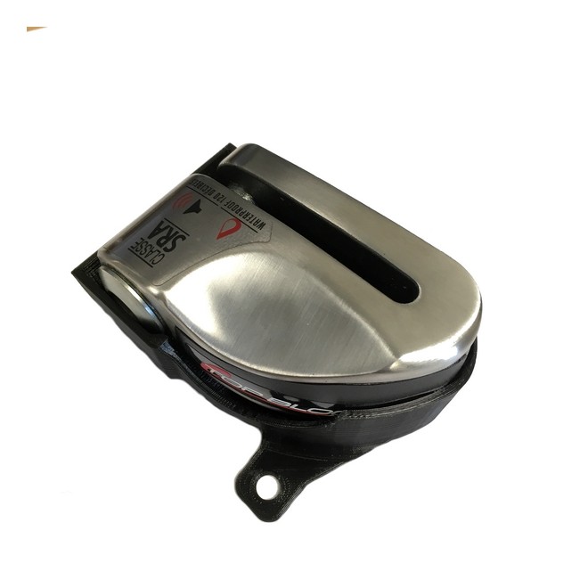 Support sous selle bloque-disque alarme alarme Top Block AVA | Moto Shop 35