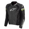 Blouson racing cuir Alpinestars Jaws V3 noir/vert Kawasaki