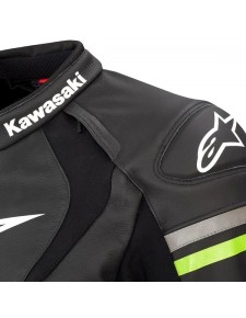 Blouson JAWS V3 ALPINESTARS Noir/Blanc - , Blouson moto cuir