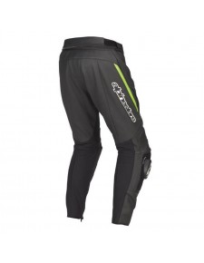 Pantalon racing cuir Alpinestars Missile V2 noir/vert Kawasaki | Moto Shop 35