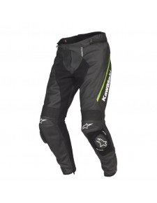 Pantalon racing cuir Alpinestars Missile V2 noir/vert Kawasaki | Moto Shop  35