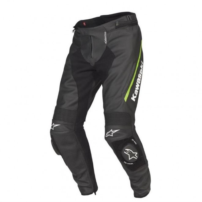 Pantalon moto en cuir pour homme