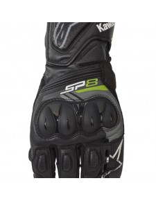 Gants racing cuir Alpinestars SP8 V3 noir/vert Kawasaki | Moto Shop 35