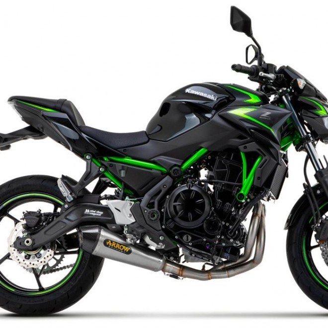 Ligne complète Arrow X-Kone Nichrome Kawasaki Z650 (2021-2023) | Réf. 71937XKIW