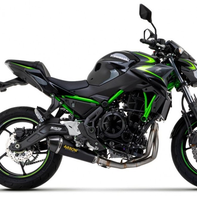 Ligne complète Arrow X-Kone Nichrome Dark Kawasaki Z650 (2021-2023) | Réf. 71937XKNW