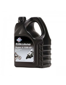 Bidon d'huile Silkolene 4-tps Super 4 10W40 (4 litres) | Moto Shop 35
