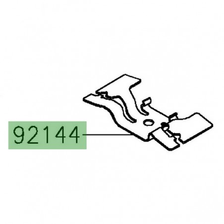 Lamelle ressort Kawasaki 921441847 étriers avant | Moto Shop 35