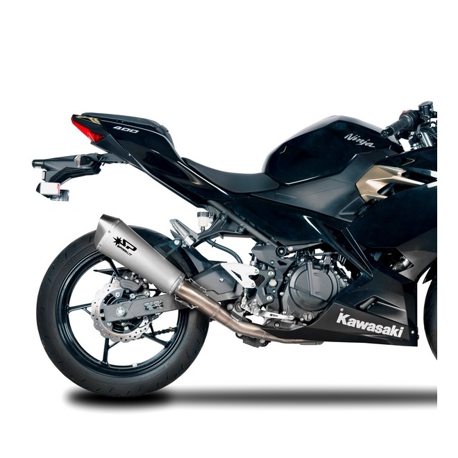 Ligne complète Spark Konix Titane Kawasaki Ninja 400 (2018-2021) | Réf. GKA8824T