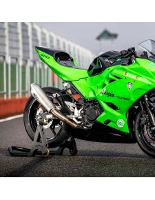 Ligne complète Spark Konix Titane Kawasaki Ninja 400 (2018-2021) | Réf. GKA8824T