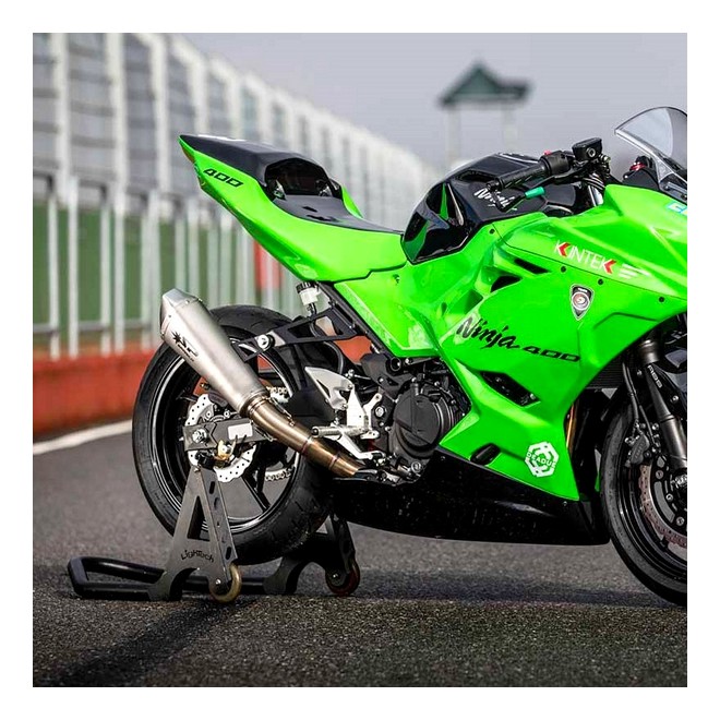 Ligne complète Spark Konix Titane Kawasaki Ninja 400 (2018-2021) | Réf. GKA8824T