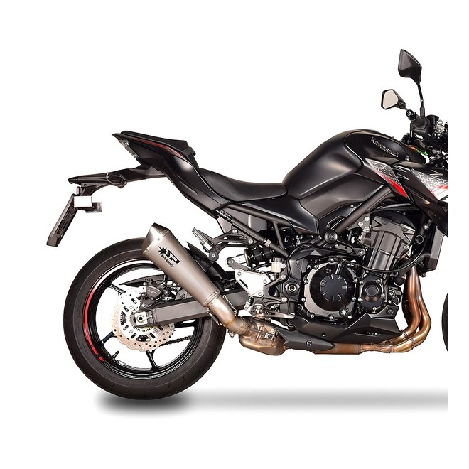 Silencieux Spark Konix Titane Kawasaki Z900 (2020-2023) | Réf. GKA0905TOM
