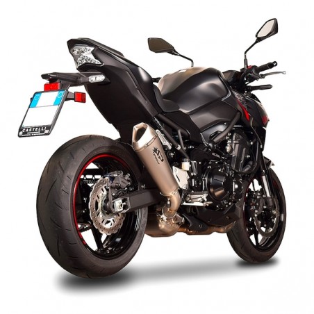 Silencieux Spark Konix Titane Kawasaki Z900 (2020-2023) | Réf. GKA0905TOM