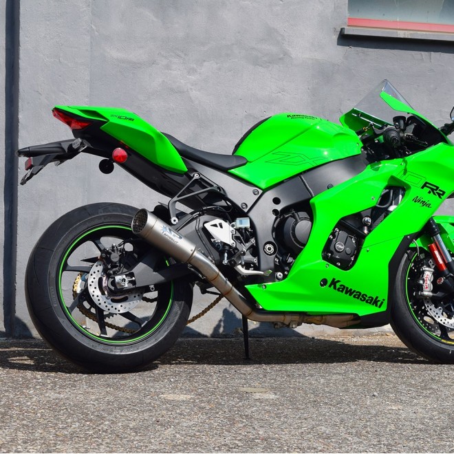 Demi-ligne Spark Grid-O Titane Kawasaki Ninja ZX-10R (2021-2023) | Réf. GKA8843T