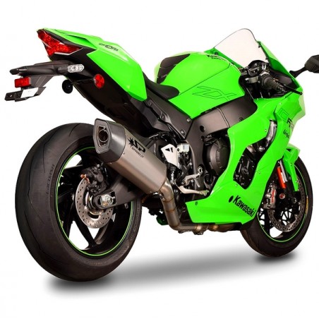 Demi-ligne Spark Fighter Titane Kawasaki Ninja ZX-10R (2021-2023) | Réf. GKA8844T