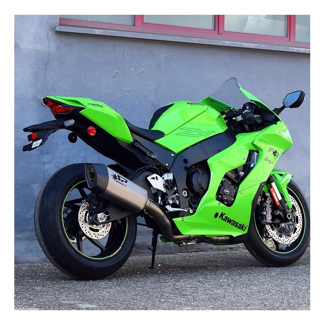 Ligne complète Spark Fighter Titane Kawasaki Ninja ZX-10R (2021-2023) | Réf. GKA8835T