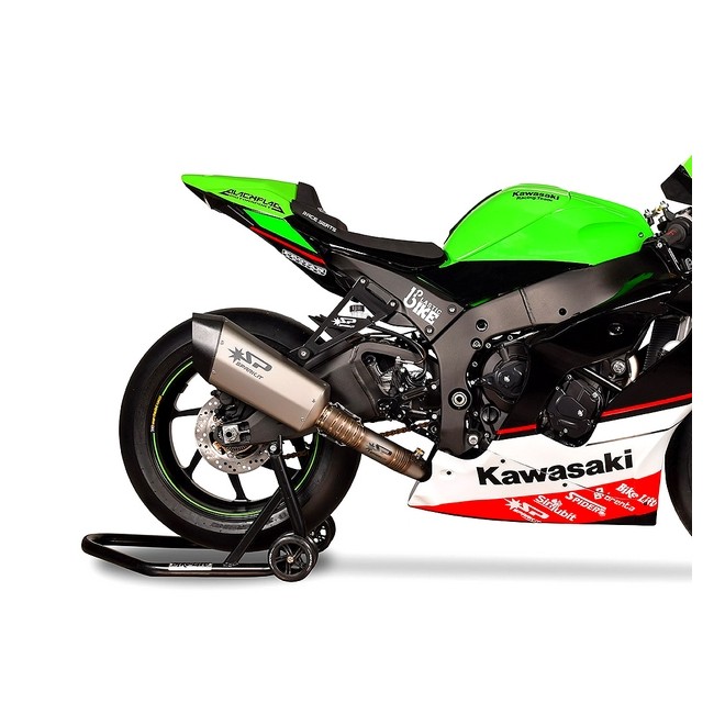 Ligne complète Spark Fighter Titane Kawasaki Ninja ZX-10R (2021-2023) | Réf. GKA8835T