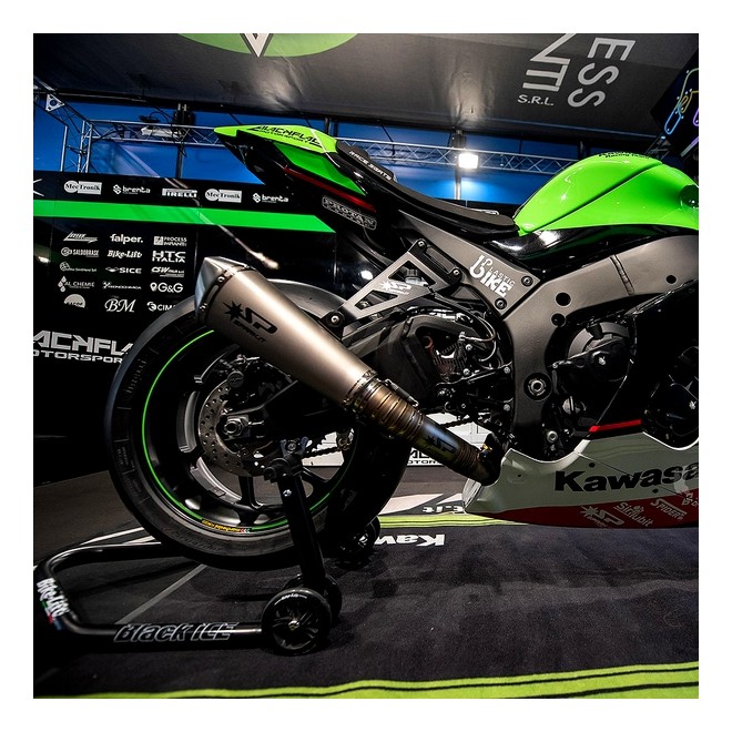 Ligne complète Spark Konix Titane Kawasaki Ninja ZX-10R (2021-2023) | Réf. GKA8837T