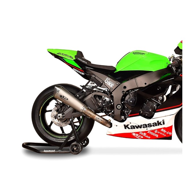 Ligne complète Spark Konix Titane Kawasaki Ninja ZX-10R (2021-2023) | Réf. GKA8837T