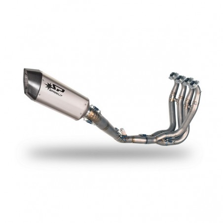 Ligne complète Spark Fighter Titane Kawasaki Ninja ZX-6R (2009-2020) | Réf. GKA8831T