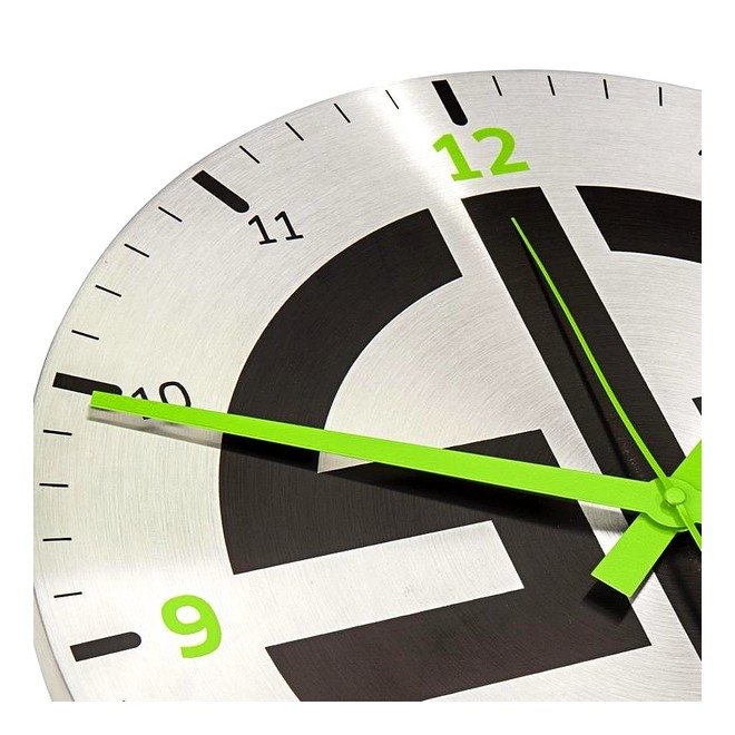 Horloge mural en aluminium "Rivermark" Kawasaki | Réf. 186MGU2210