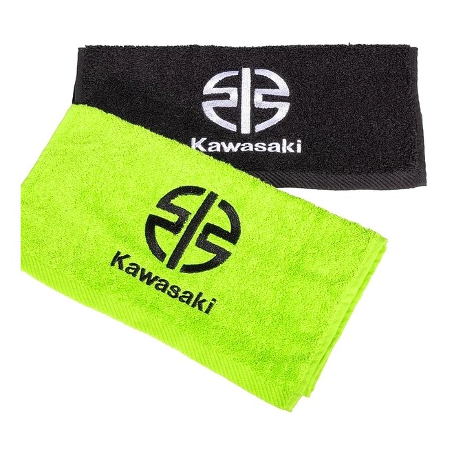 Lot de deux serviettes de toilette Kawasaki | Réf. 174MGU2210