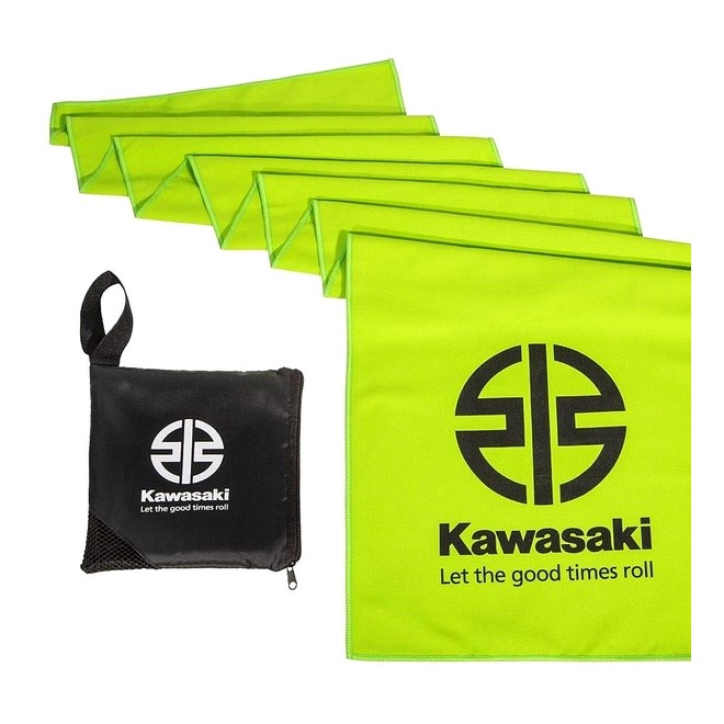 Serviette de sport microfibre Kawasaki | Réf. 174MGU2220
