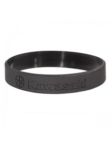 Bracelet silicone noir Kawasaki | Réf. 269MGU2221