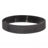 Bracelet silicone noir Kawasaki