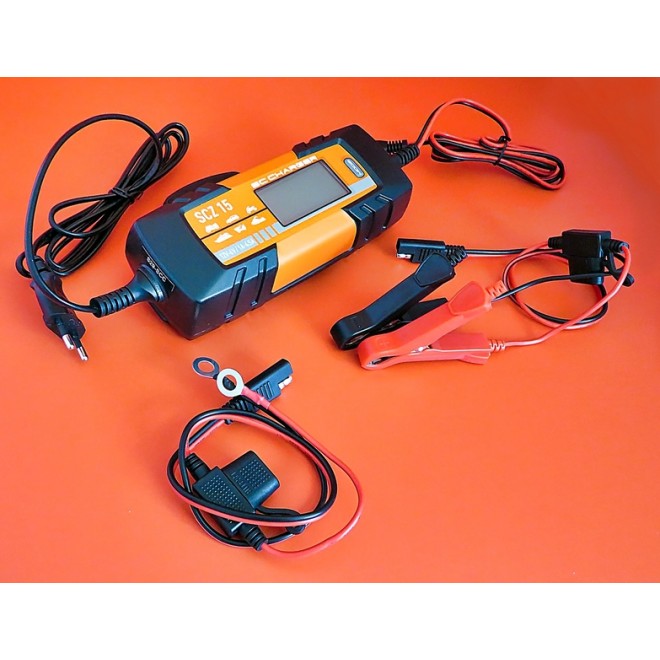 Chargeur de batterie 6V/12V SC Charger SCZ15 | Moto Shop 35