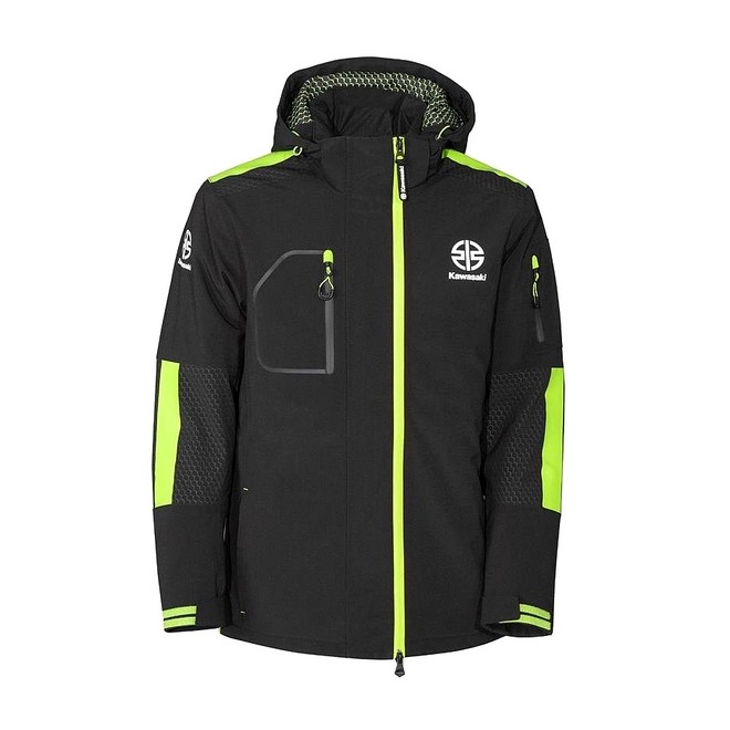 Blouson à capuche amovible homme Kawasaki Sports 2023 | Moto Shop 35