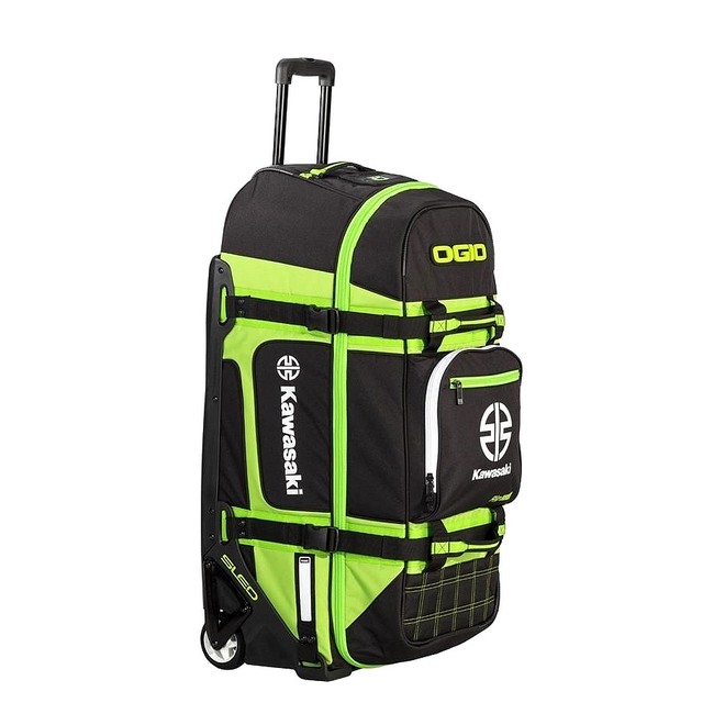 Sac de voyage à roulettes Ogio Rig 9800 Kawasaki | Moto Shop 35