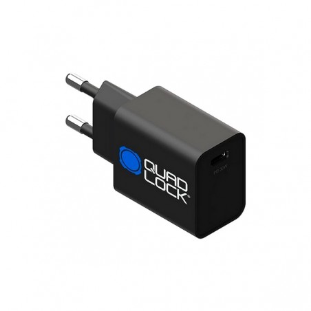 Adaptateur secteur 30W USB Type C Quad Lock QLA-PWB-30EU | Moto Shop 35