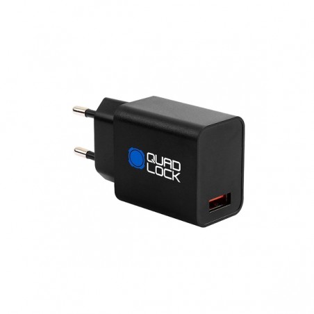 Adaptateur secteur 18W USB Type A Quad Lock QLA-PWB-EU | Moto Shop 35