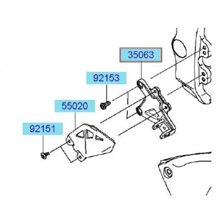 STAY FR STEP LH F.S.BLACK