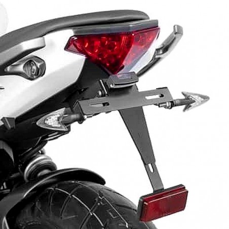Support de plaque Puig 6096N Kawasaki Er-6n et Er-6f (2012-2016) | Moto Shop 35