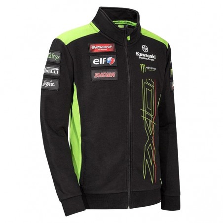 Sweat zippé homme Kawasaki WorldSBK 2023 | Moto Shop 35