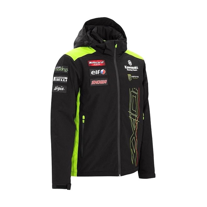 Blouson à capuche amovible homme Kawasaki WorldSBK 2023 | Moto Shop 35