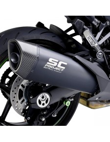 Silencieux SC Project SC1-R Titane noir Kawasaki Ninja 1000SX (2021-2024) | Réf. K41B-93MB