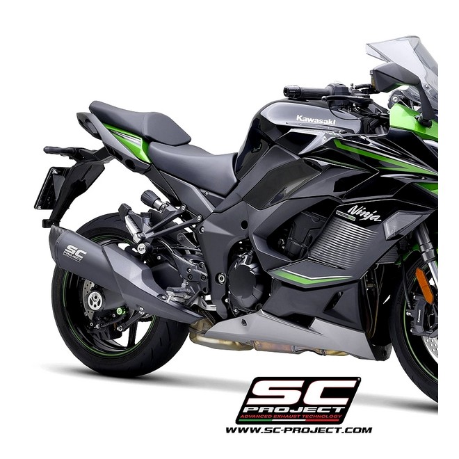 Silencieux SC Project SC1-R Titane noir Kawasaki Ninja 1000SX (2020) | Réf. K41A-93MB