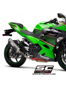 Silencieux SC Project SC1-M Carbone Kawasaki Ninja 400 (2018-2020) | Réf. K31B-116C