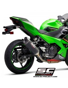 Silencieux SC Project SC1-M Carbone Kawasaki Ninja 400 (2018-2020) | Réf. K31B-116C