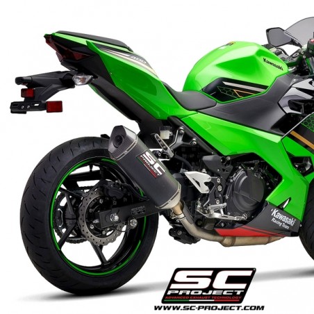 Silencieux SC Project SC1-M Carbone Kawasaki Ninja 400 (2018-2020) | Réf. K31B-116C